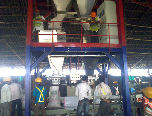 Urea/dap handling Systems